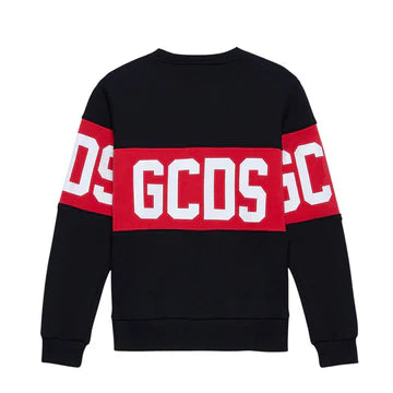 Felpa girocollo big logo GCDS bambino