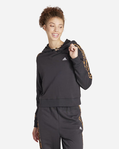 Felpa adidas donna bande maculato