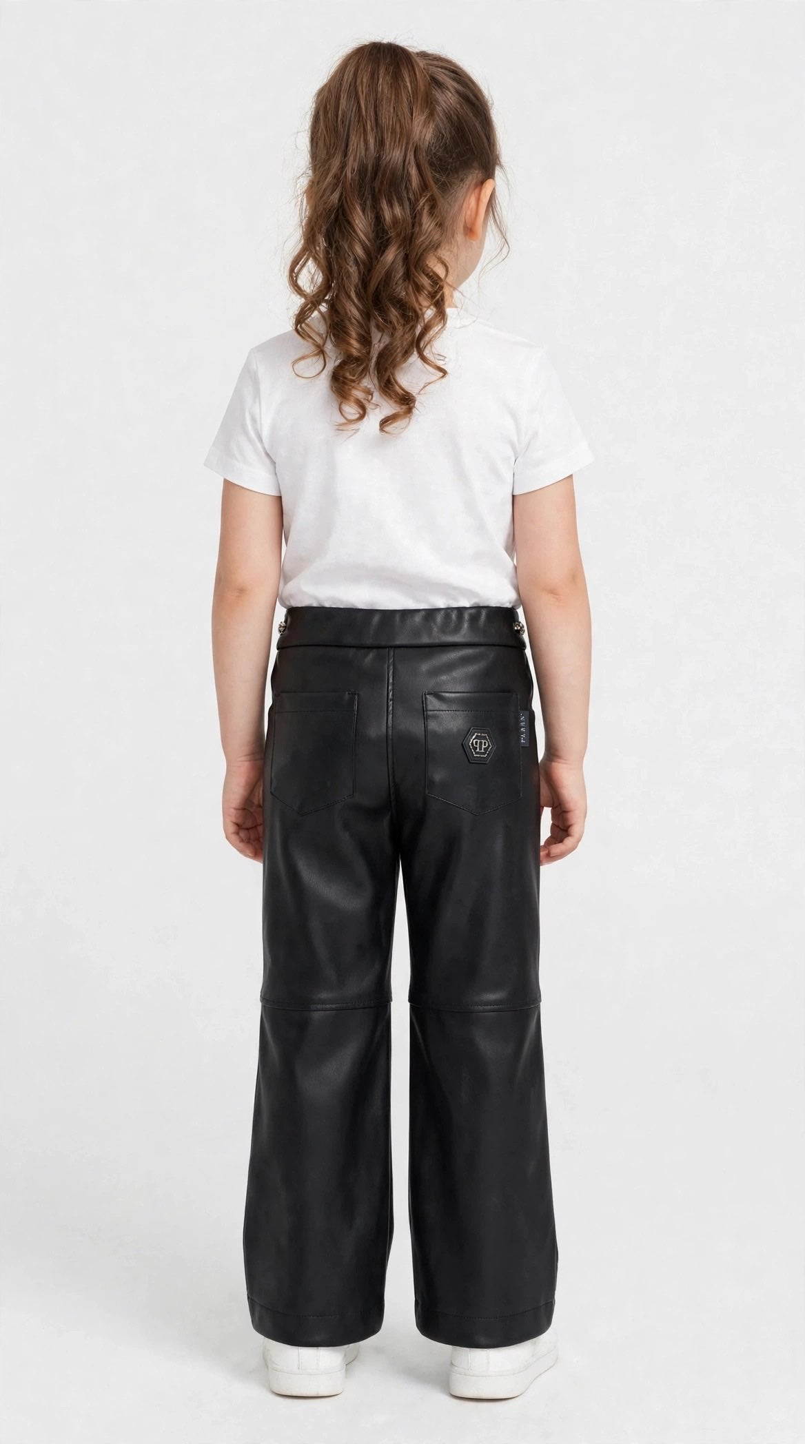 Pantalone bambina con strass Philipp Plein