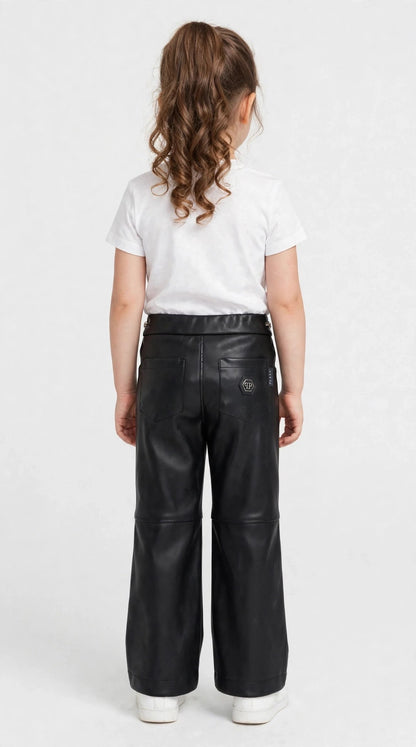 Pantalone bambina con strass Philipp Plein