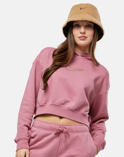 Felpa Nike donna swoosh felpato