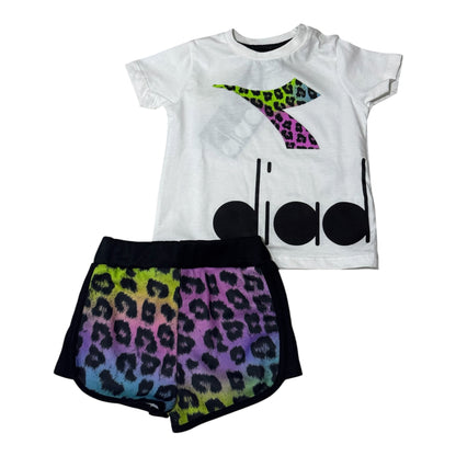 T-shirt+bermuda Diadora neonato