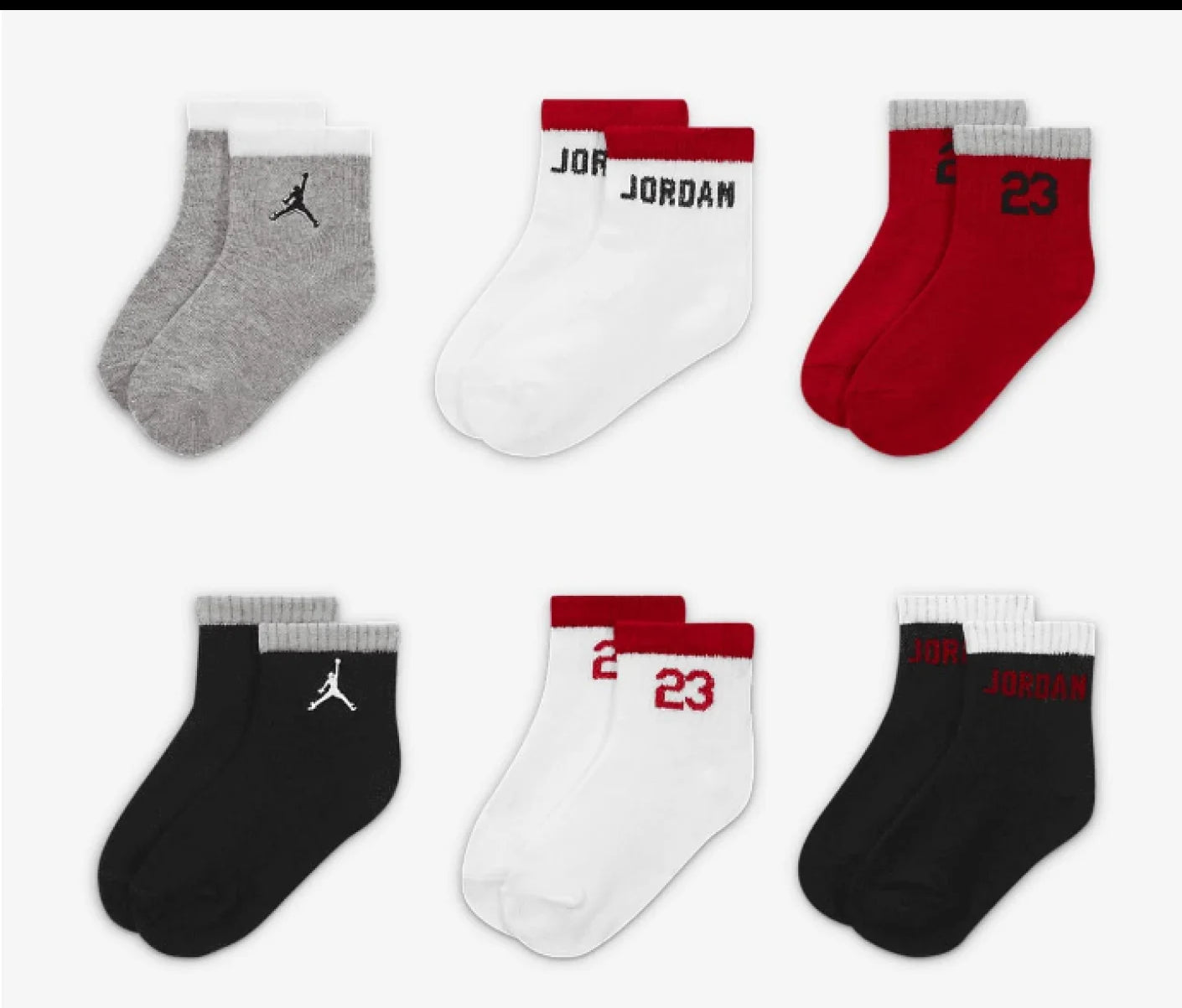 Calzini jordan neonato TRIS