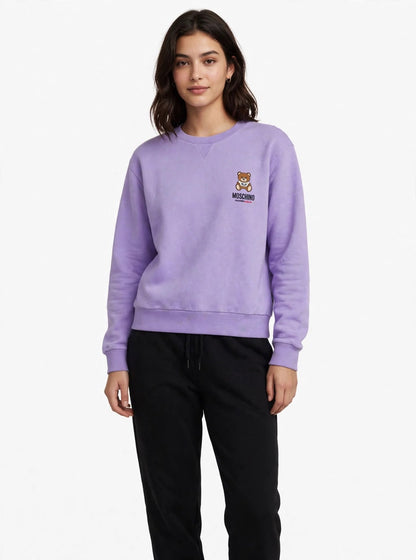 Felpa con logo iconico Moschino donna