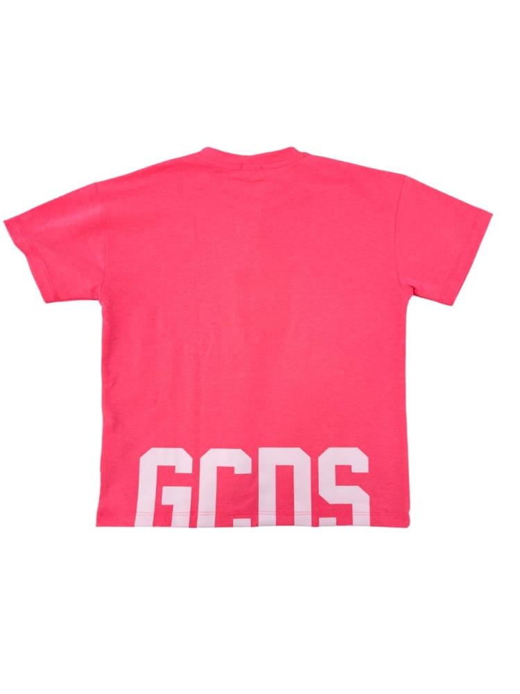 T-shirt GCDS bambino/a logo retro