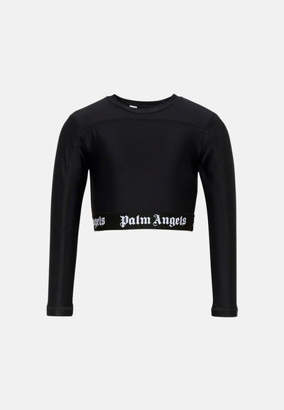 T-shirt Palm Angels bambina crop