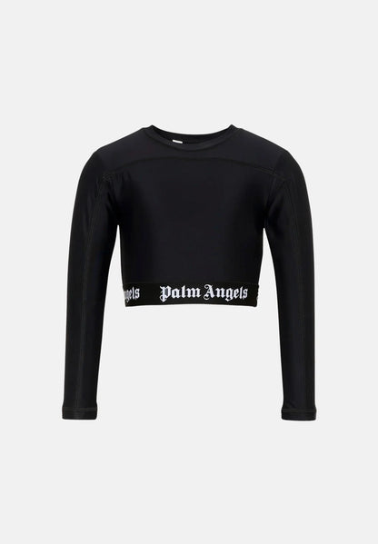 T-shirt Palm Angels bambina crop