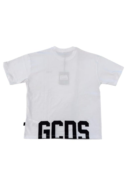 T-shirt GCDS bambino/a logo retro