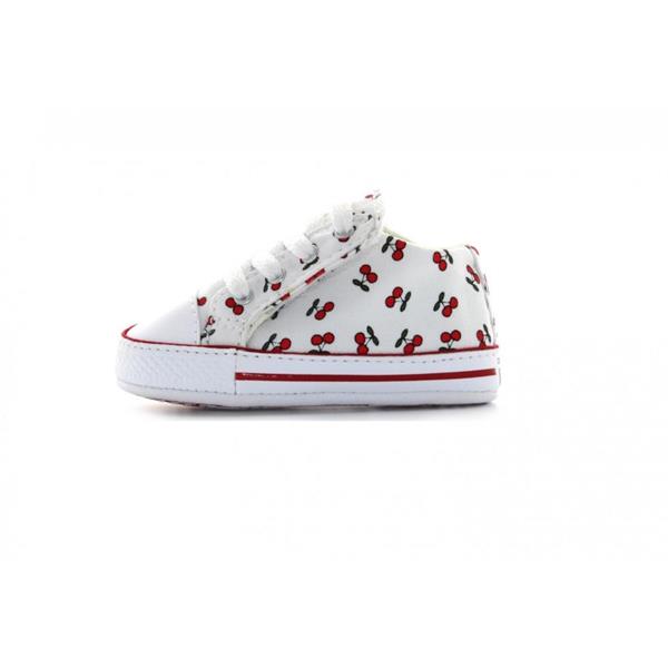 Scarpe neonata Converse fragola