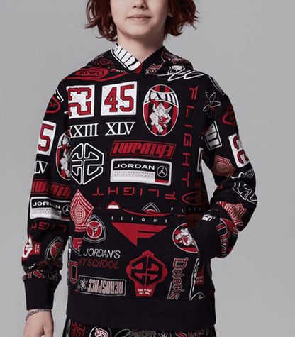 Felpa  Jordan bambino Printed