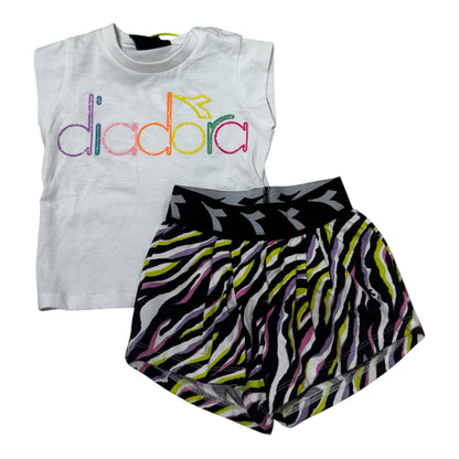 T-shirt+bermuda Diadora neonato
