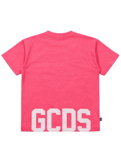 T-shirt GCDS bambino/a logo retro