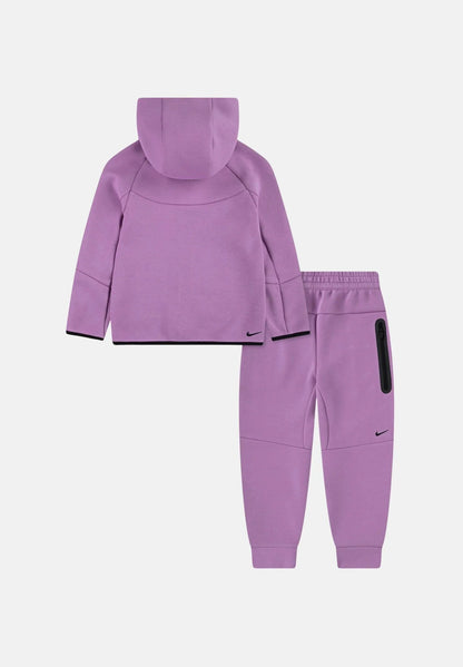 Tuta Nike Tech Fleece viola da neonata