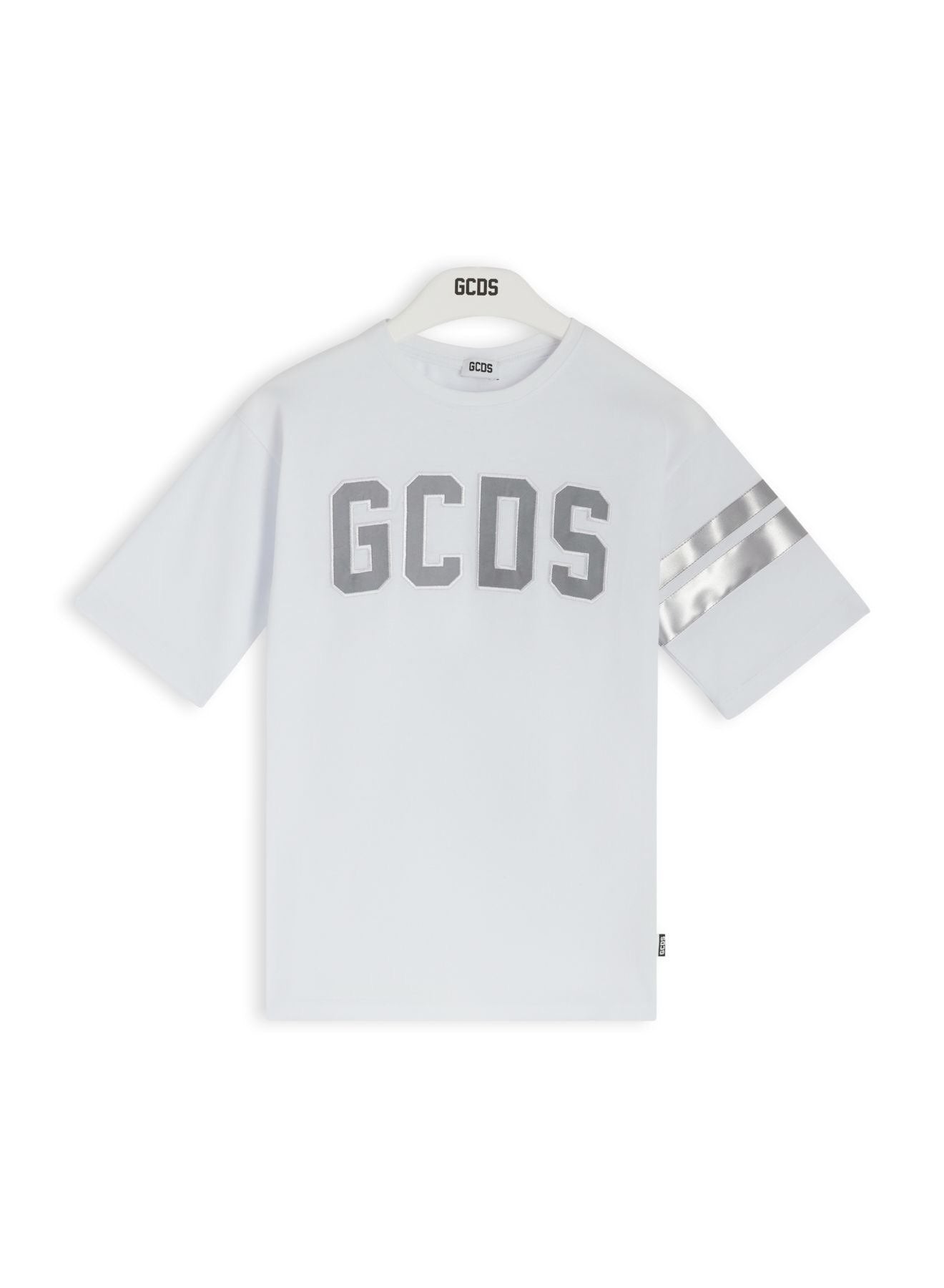T-shirt GCDS bambino reflective logo