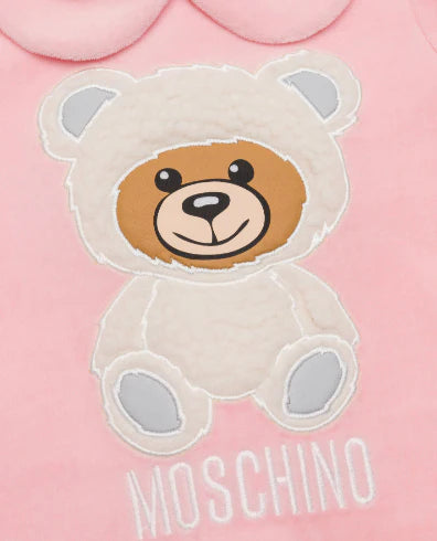 tuta teddy Moschino in ciniglia