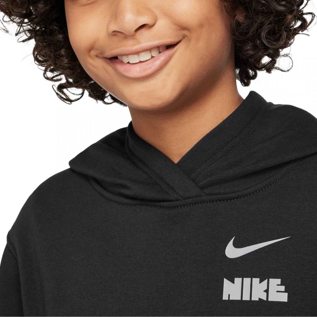 Felpa bambino Nike logo felpata