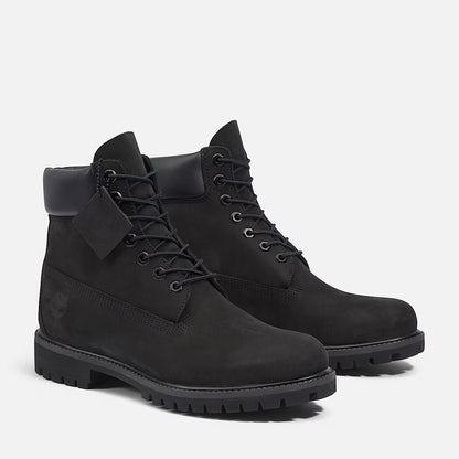 Stivale Stringato Impermeabile Timberland® Premium 6-Inch da Uomo in Nero
