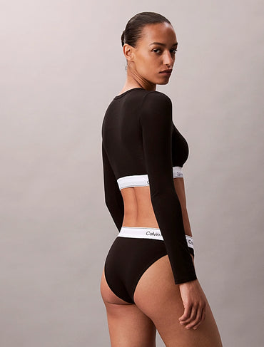 T-shirt bralette CALVIN KLEIN donna manica lunga