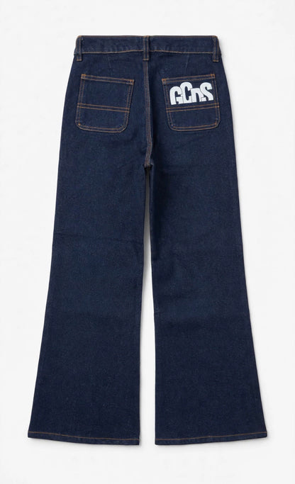 Jeans bambino GCDS zampa