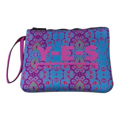 Pochette Y-E-S in neoprene fantasia