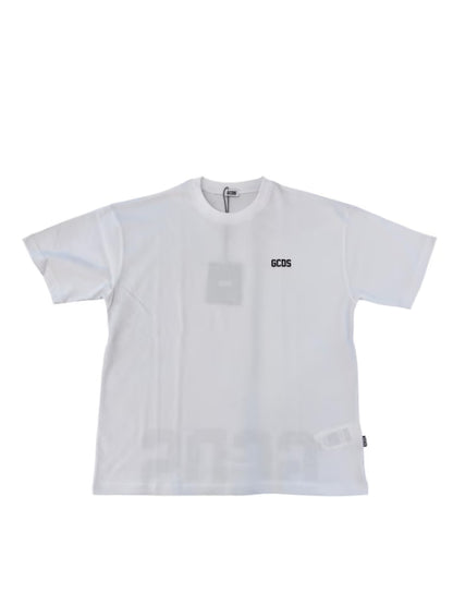T-shirt GCDS bambino/a logo retro