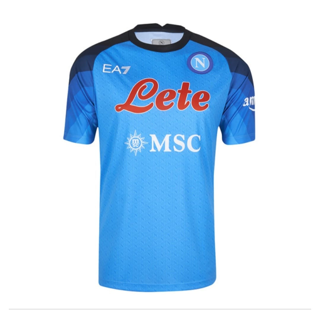 T-shirt maglia gara replica SSC NAPOLI