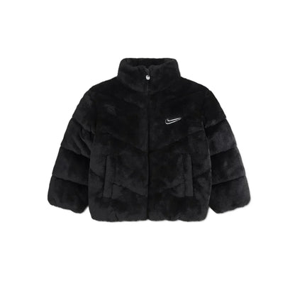 Giubbino pelliccia Nike bambina
