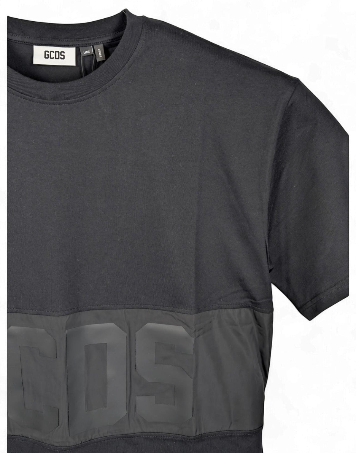 T-shirt GCDS bambino logo TONAL