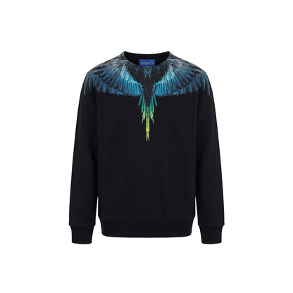 Felpa Marcelo Burlon uomo con cappuccio