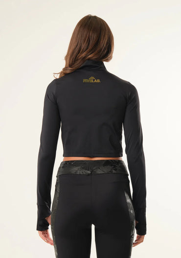 Felpa con zip in Lycra Five Lab