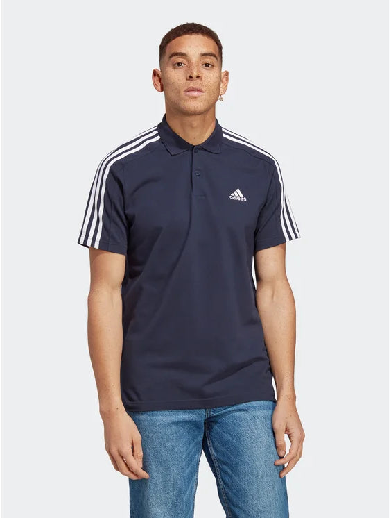 Polo Adidas uomo con bande