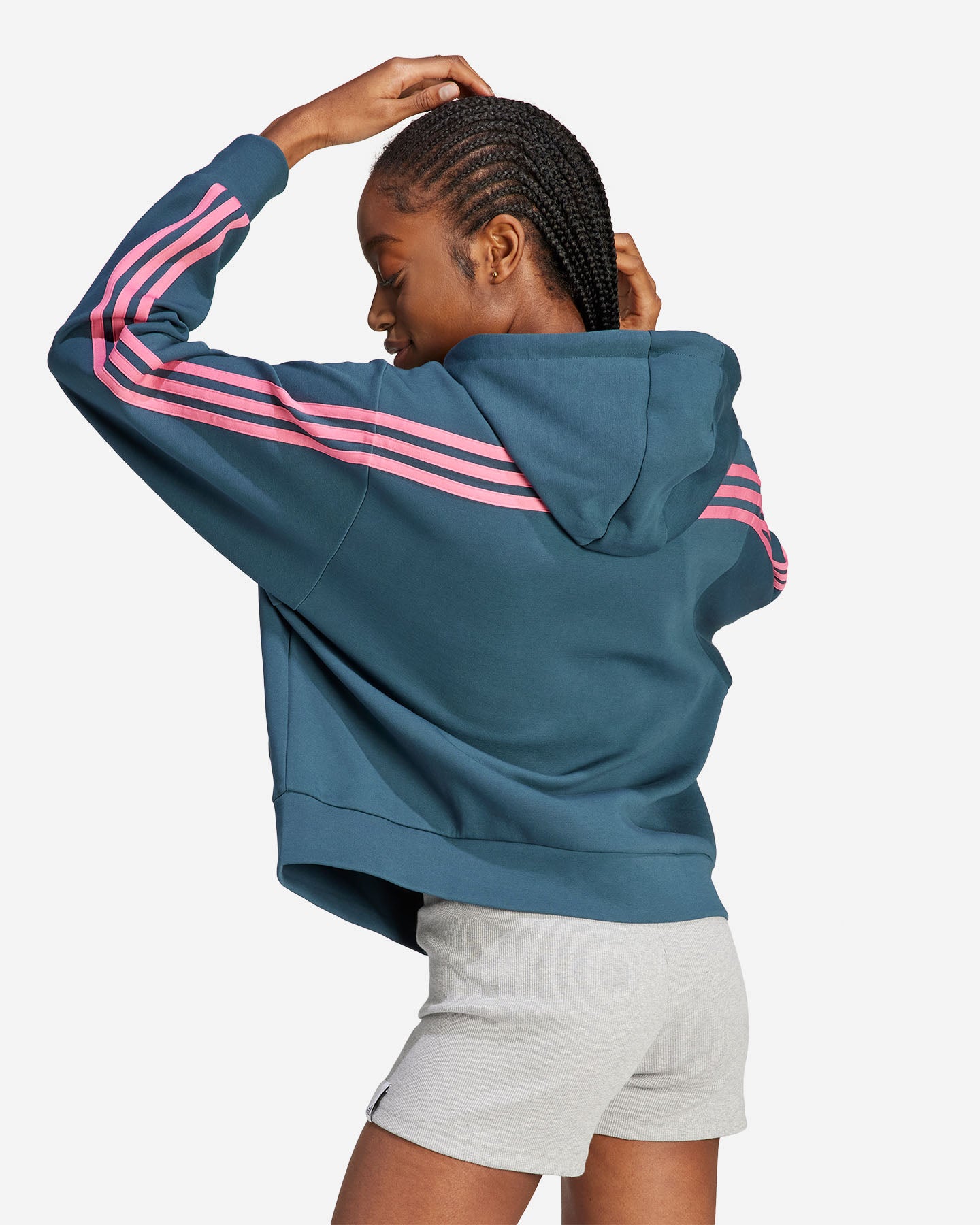 Felpa Adidas donna bande