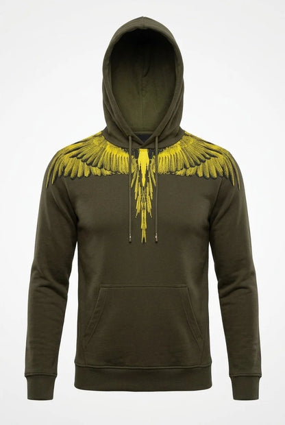 Felpa Marcelo Burlon uomo cappuccio