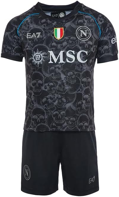 KIT CALCIO REPLICA HALLOWEEN SSC NAPOLI BAMBINO