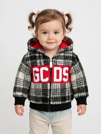 Felpa con cappuccio neonato Gcds