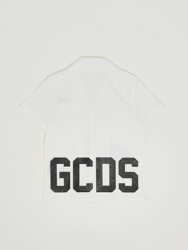 Camicia GCDS bambino logo
