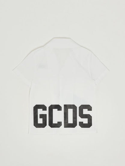 Camicia GCDS bambino logo