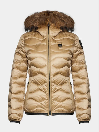 Giubbino imbottito piuma Donna Blauer