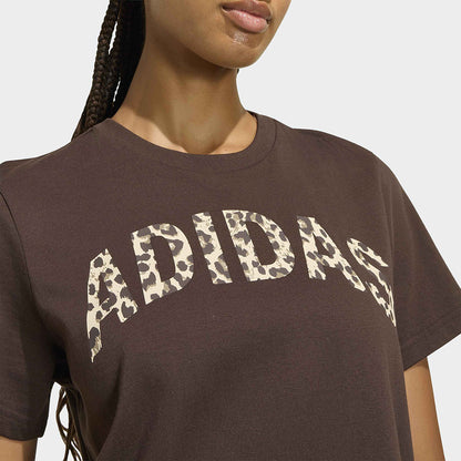T-shirt Adidas donna ANIMALIER