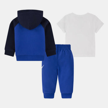 Set tuta+t-shirt Nike neonato felpato