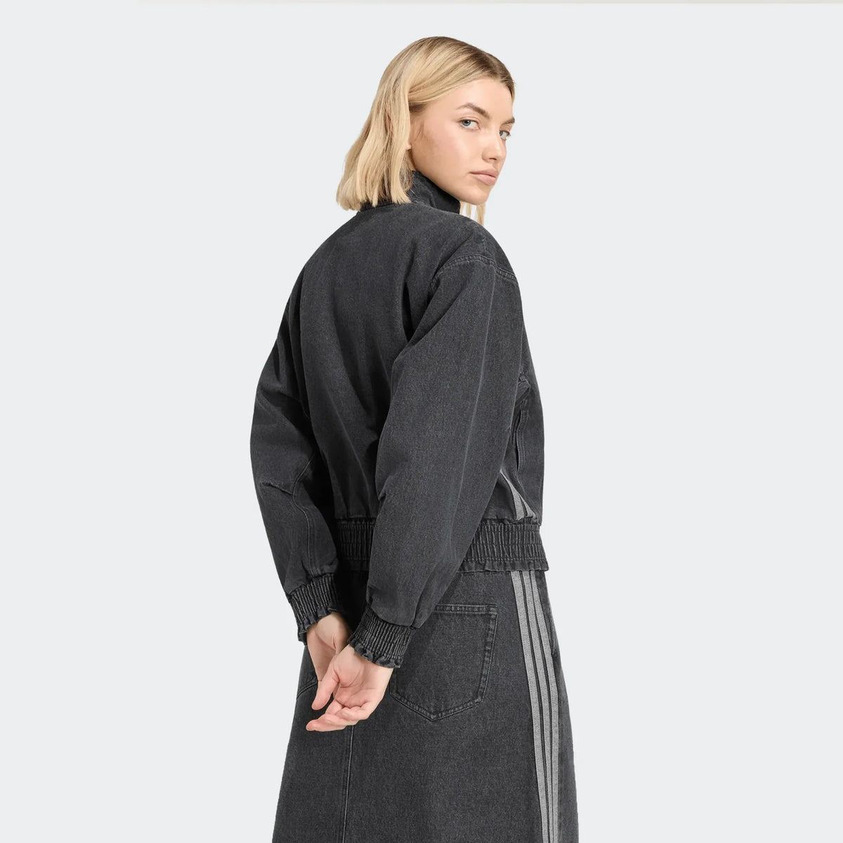 Giacca Felpa donna Adidas in jeans