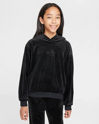 Felpa Nike bambina ciniglia
