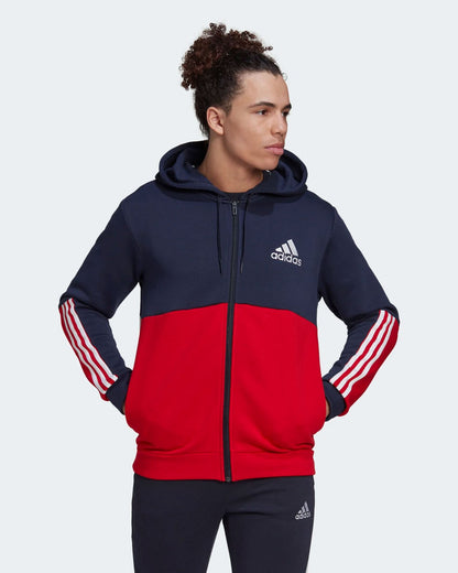 Tuta Adidas zip uomo