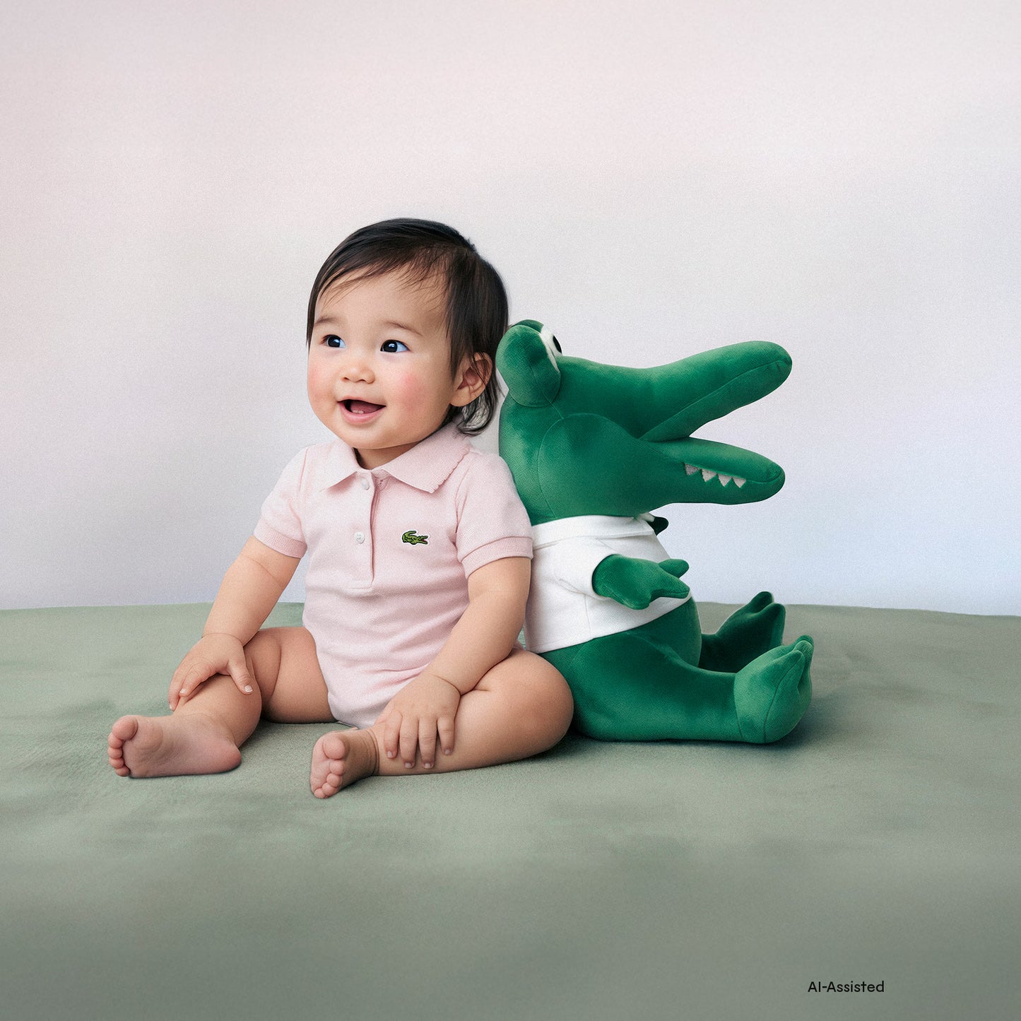 Body in piquè neonata Lacoste