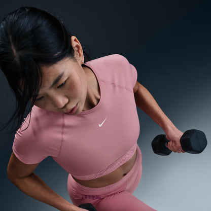 T-shirt crop Nike donna dri-fit