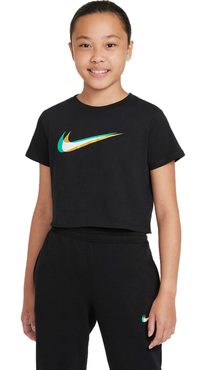 T-shirt Nike bambina swoosh