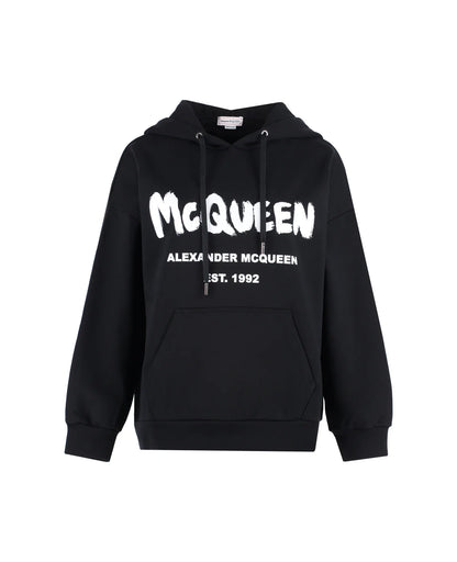 FELPA ALEXANDER MCQUEEN STAMPA LOGO