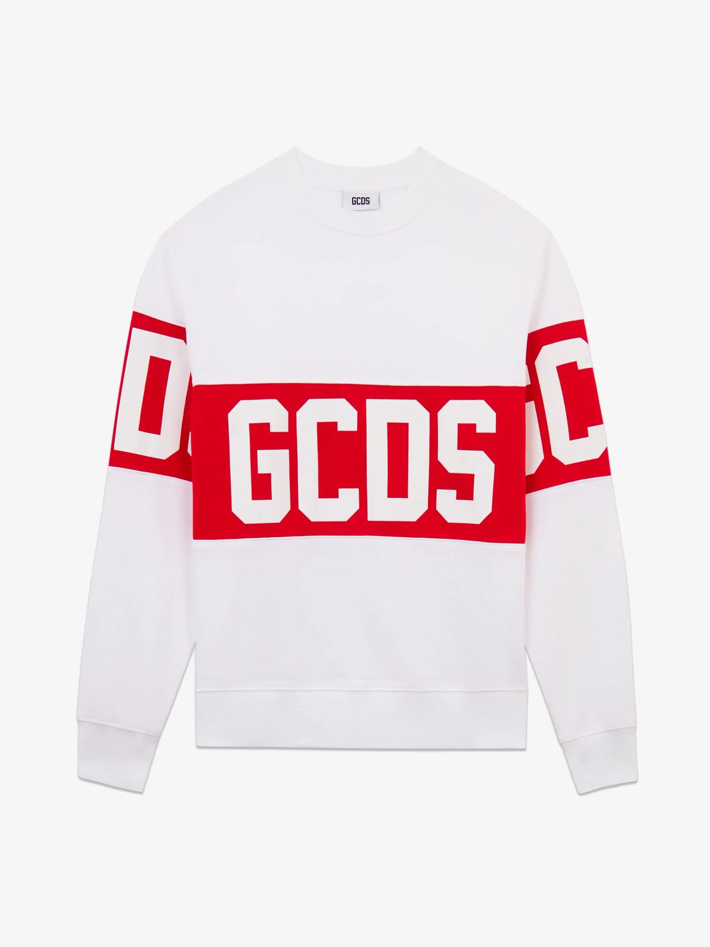 Felpa girocollo big logo GCDS bambino