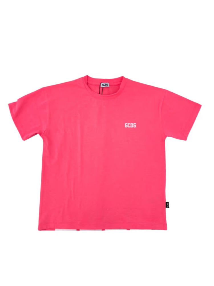 T-shirt GCDS bambino/a logo retro