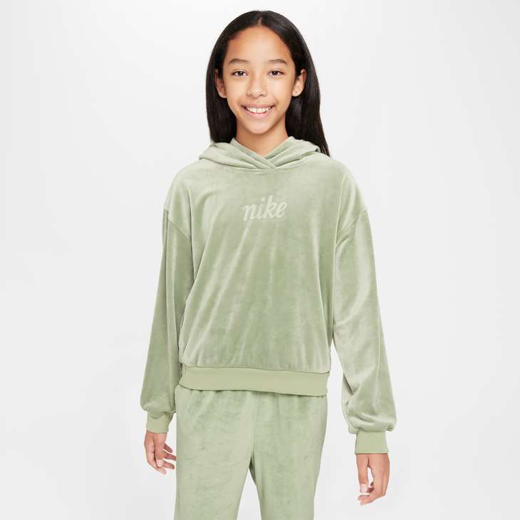 Felpa Nike bambina ciniglia